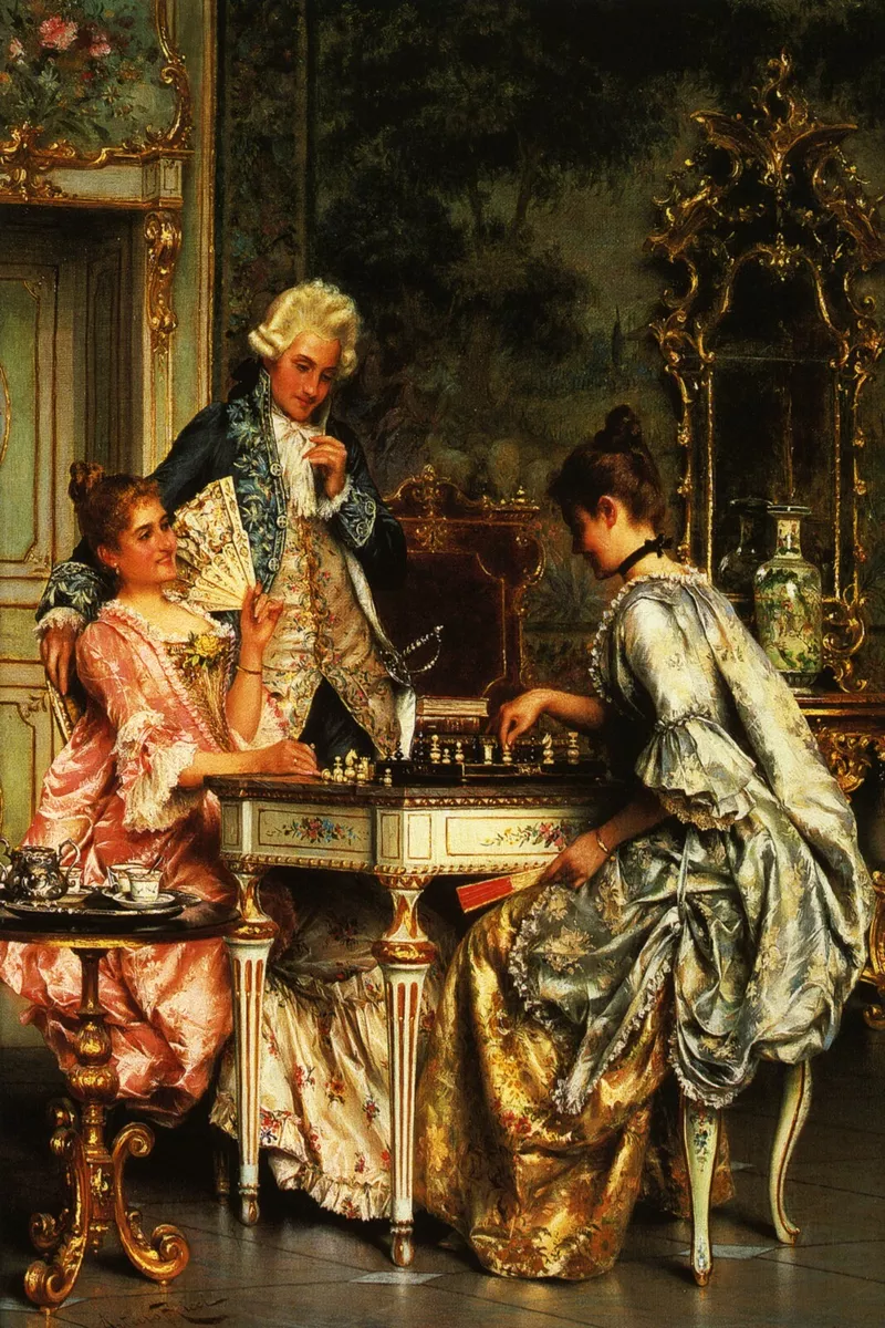 The Game of Chess : Some Depictions in Art