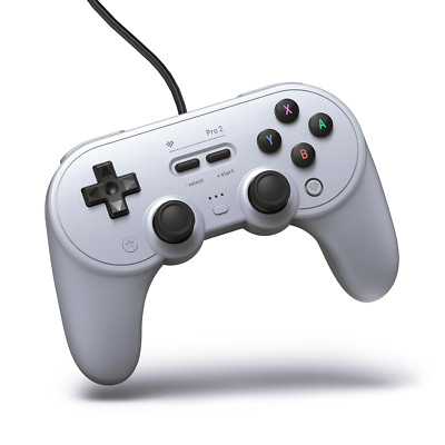 Pro 2 Wired Controller for Switch, Windows, Steam Deck & Raspberry Pi (Gray Edit