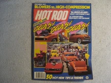 Hot Rod Magazine 1985 October VINTAGE Hot Rods and Custom Cars