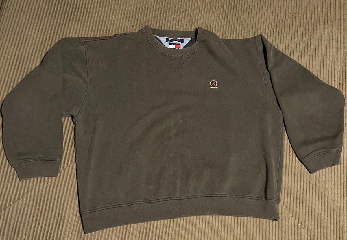 Tommy jeans crew crest cheap sweater
