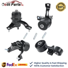 4pcs Engine Motor & Transmission Mount Set for 2007-2011 Toyota Camry 2.4L AUTO