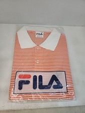 Vintage Fila Striped Polo