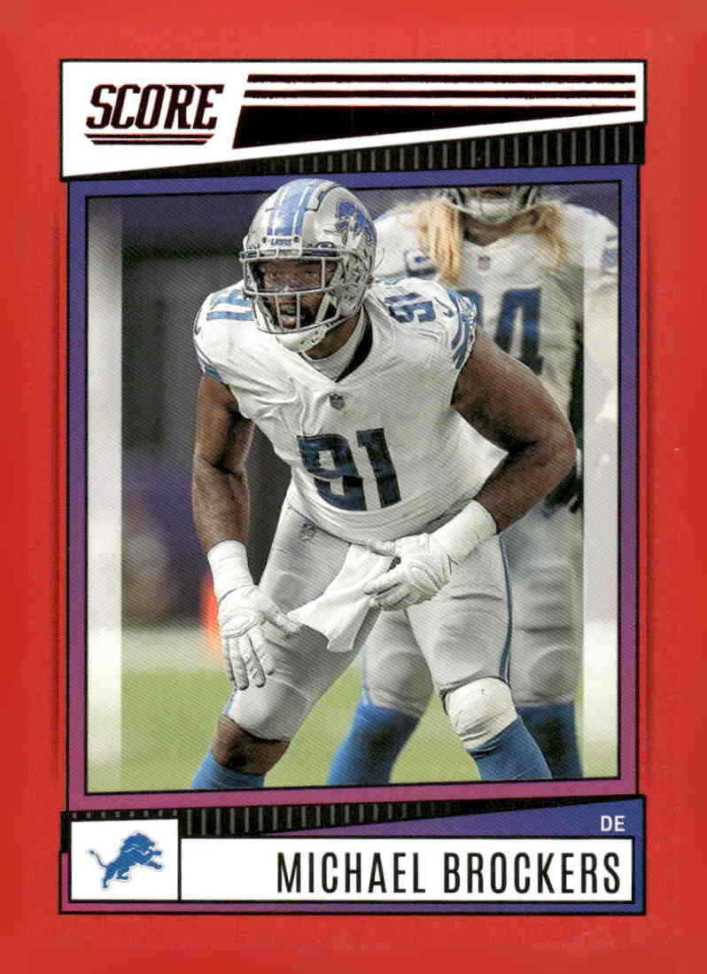 2022 Score #90 Michael Brockers Red