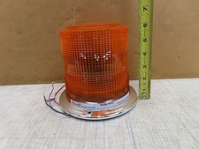 Whelen 800c Amber Strobe Light Safety Warning Traffic 12-24v Whelen 800c Amber Strobe Light Safety Warning Traffic 12-24v