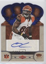 2012 Crown Royale Rookie Signatures Blue 3/5 Orson Charles #76 Auto 2u6