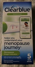 Clearblue Menopause Stage Indicator 5 Test Sticks Test Exp 06/2026