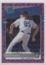 2020 Panini Donruss Optic Rated Rookies Pink Velocity Prizm /199 Dustin May 0m4q