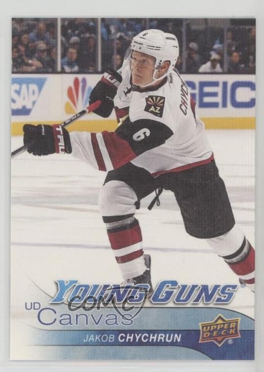2016-17 Upper Deck UD Canvas Young Guns Jakob Chychrun #C98 8hk