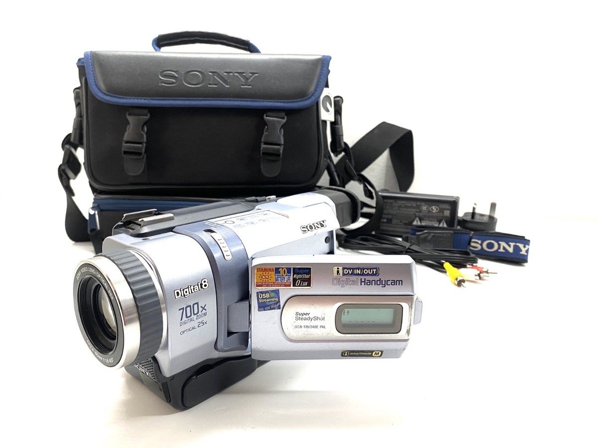 SONY DCR-TRV240E Digital8 Hi8 Vide8 Tape Video Camera Handycam