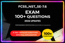 Fortinet Network Security 7.6  FCSS NST SE-7.6 Exam New Practice Questions 2026