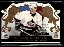 2003-04 Pacific crown royale toronto expo Brendan Morrison 1/1 Vancouver Canucks