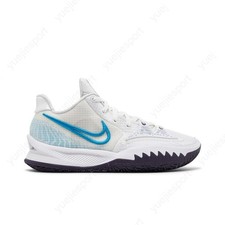 Preços baixos em Nike Kyrie 4 EP Low White Laser Blue | eBay