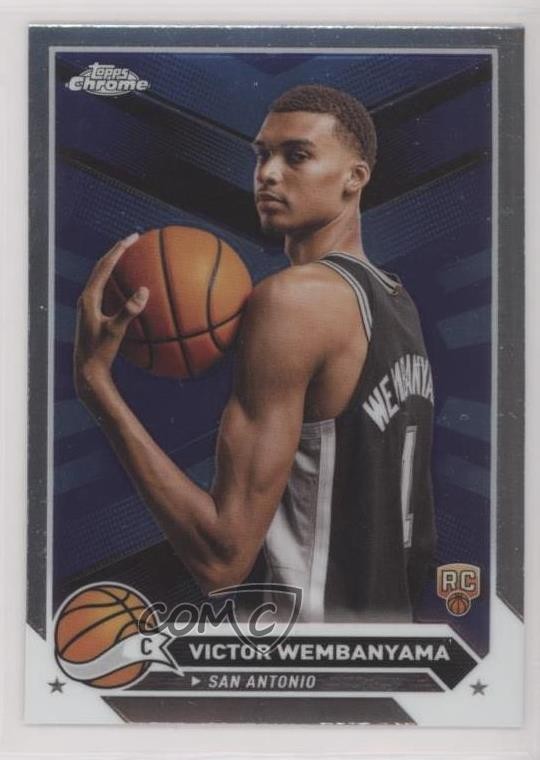 2023-24 Topps Chrome Victor Wembanyama #1 0d0q