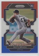 2022 Panini Prizm Tier II Red White & Blue Prizm Matt Brash #111 0a2