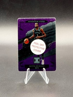KEVIN DURANT 2020-21 Panini Impeccable Stainless Stars #17 Purple 02/49