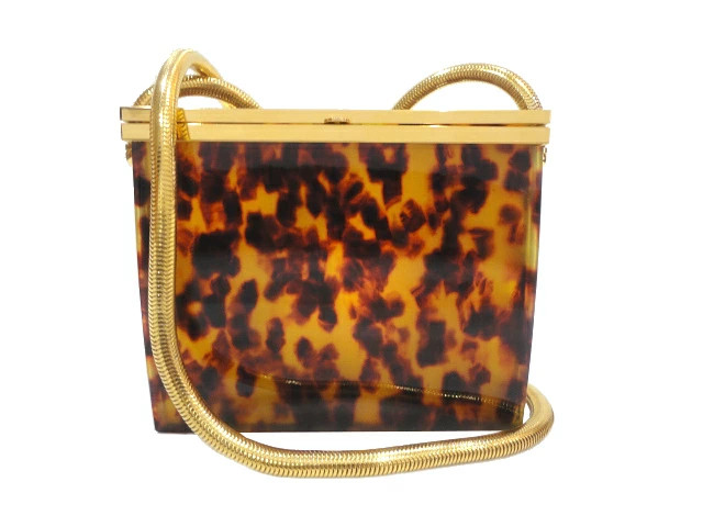 Chanel Coco Tortoiseshell Pattern Shoulder Bag 97… - image 2