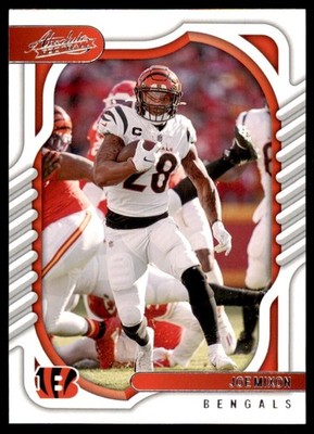 2022 PANINI ABSOLUTE: JOE MIXON CINCINNATI BENGALS. #45
