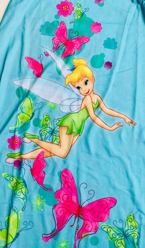 Disney Tinker Bell Niñas Camisón Mariposa Hada Pijama Prendas para dormir Talla 10 Nuevo con etiquetas Foto 3 de 4