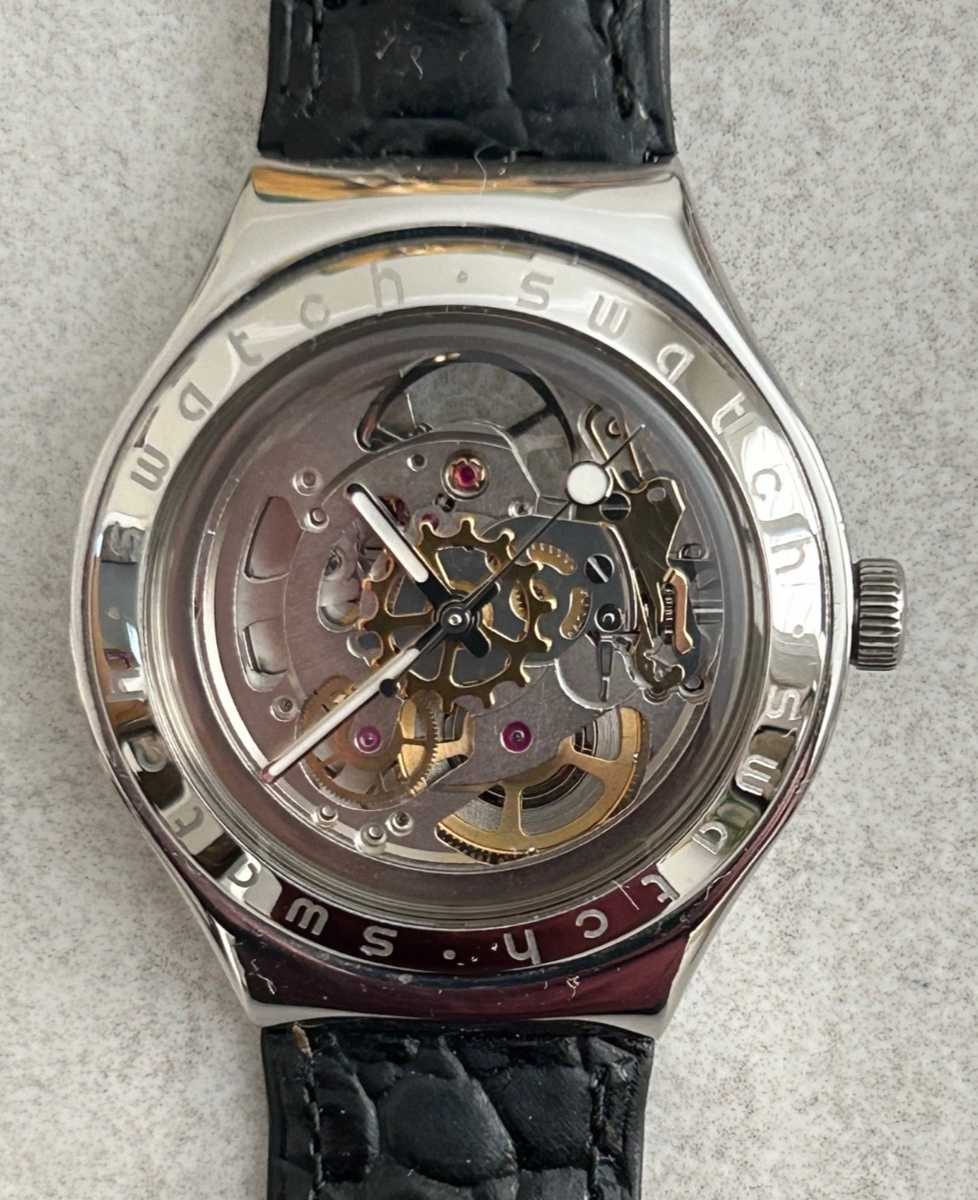 Swatch Mechanical Watch Body Soul YAS100 RARE Automatic Swiss