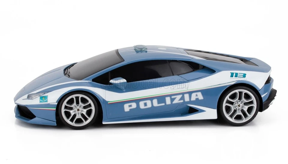 MODELLINO AUTO RADIOCOMANDATO MAISTO LAMBORGHINI HURACAN LP610-4 POLIZIA 2014 - Immagine 3 di 4