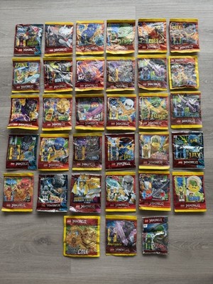 Lego Ninjago Polybag Konvolut 33.Stück TOP Sammlung mit vielen RARITÄTEN neu