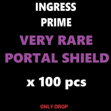 Guide for INGRESS PRIME: Very Rare Portal Shield - 100 pcs