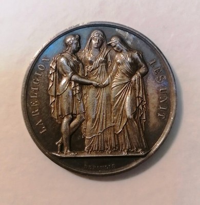 Médaille Personnalisable "40 Ans Ensemble" – Cadeau De Mariage, Anniversaire, Noël, Avec Ruban Et Boîte Cadeau (70 Mm Doré)