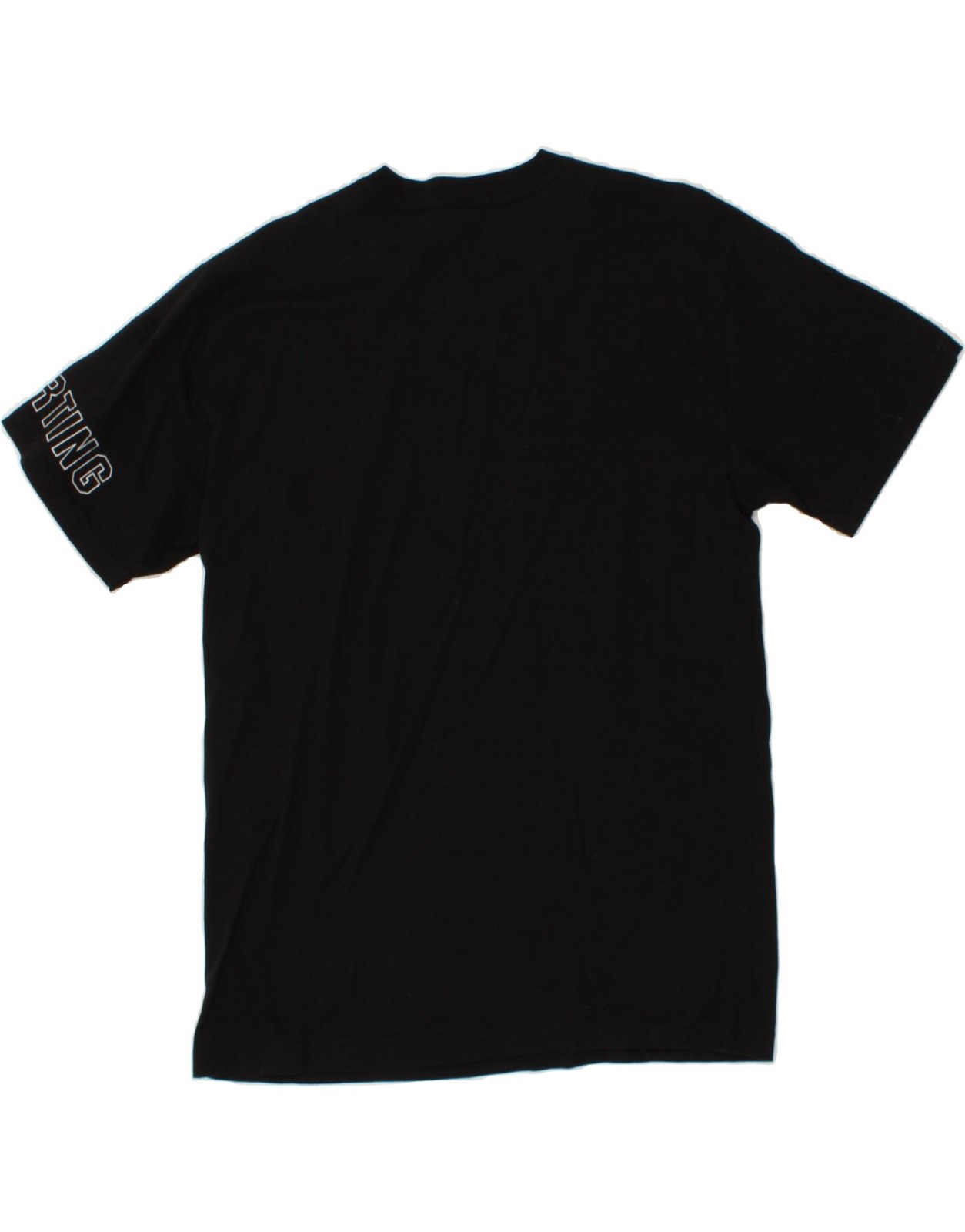 FILA Maglietta Uomo Grafica Top Grande Nero Cotone BZ29