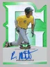 RYAN MOUNTCASTLE 2014 LEAF VALIANT DIE-CUT GREEN RC ON CARD AUTO *ORIOLES*