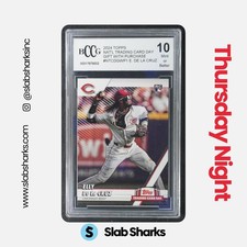 2024 TOPPS NATIONAL TRADING CARD DAY ELLY DE LA CRUZ GWP ROOKIE BCCG 10