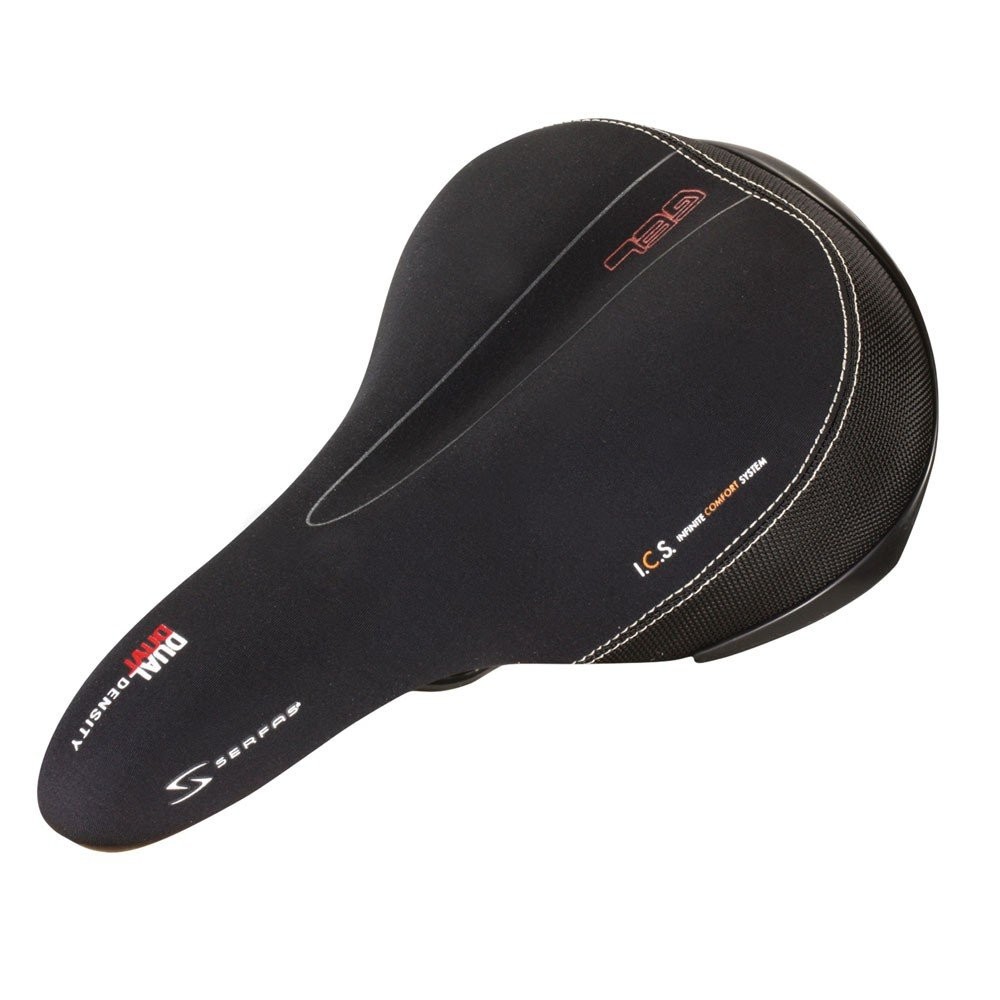 Serfas Dual Density Men's Bicycle Saddle Bike Seat Road Comf
