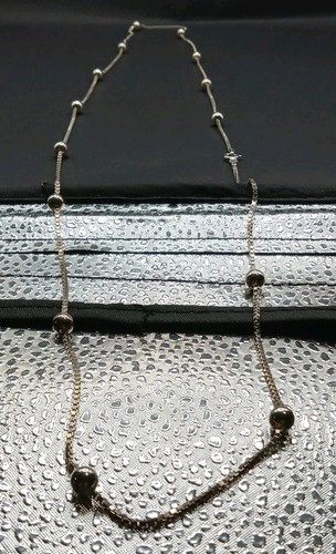 Atemberaubende Italien 925 Kugel Perlen Box Glieder Sterlingsilber 36" Halskette - Bild 2 von 4