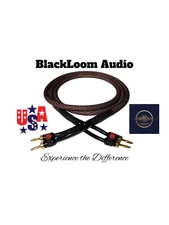 Speaker Wire BlackLoom Audio Hi-Fi 10 AWG OFC Custom Lengths High Quality