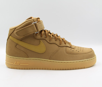Nike Air Force 1 Mid  07 WB Mens Sneakers Flax Wheat Brown DJ9158 101