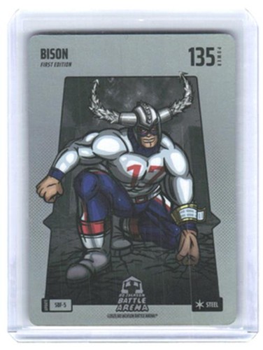 Bo Jackson Battle Arena - Bison STEEL Silver Battlefoil -SBF-5