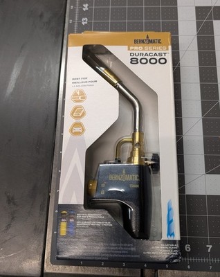 BernzOmatic TS8000 High Intensity Trigger Start Torch, Adj MAPP/Propane NIB