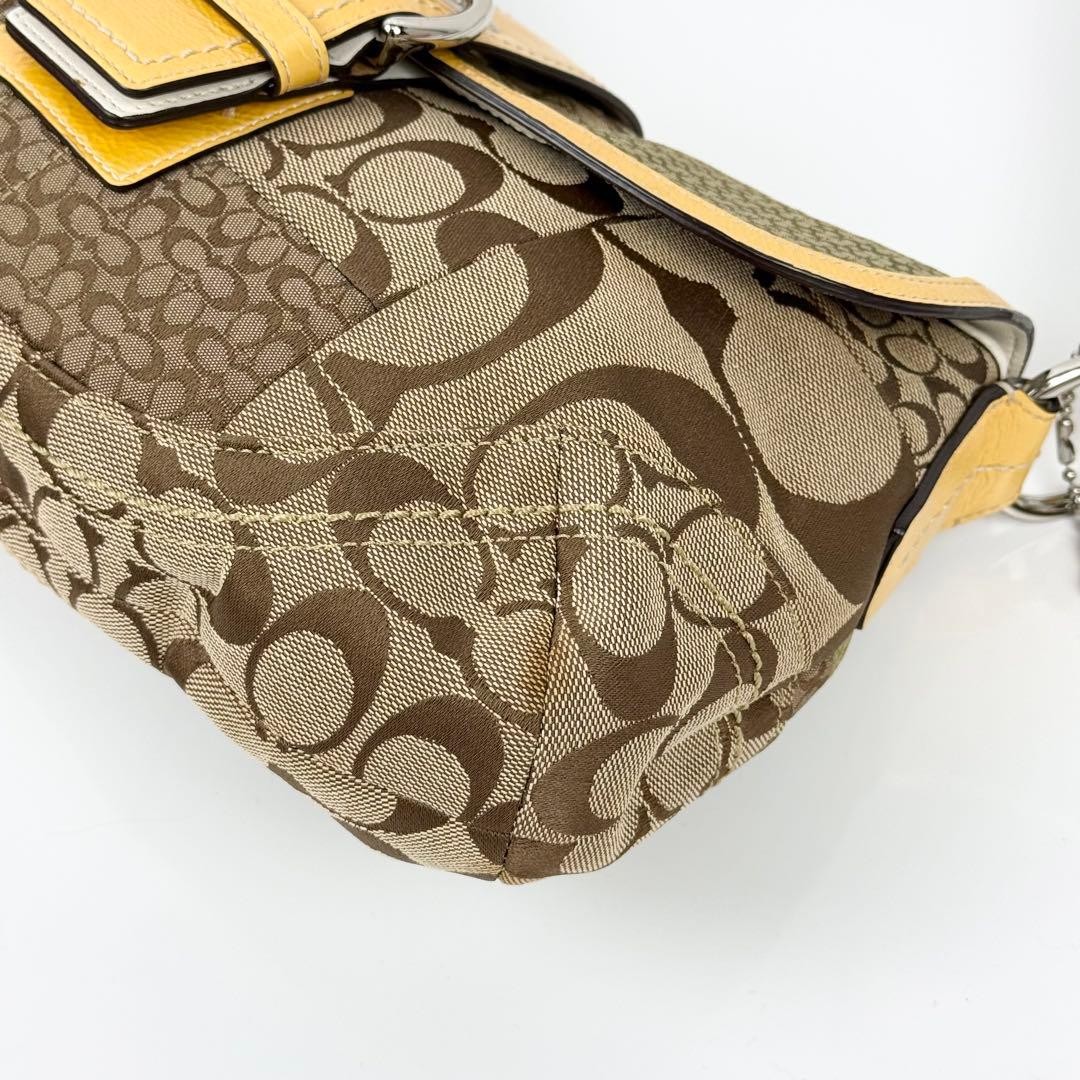 COACH Soho Patchwork One Shoulder Bag Signature 12316 - Gem