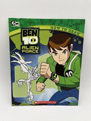 Ben 10 Alien Force: How to Draw by Scholastic Inc. ( 2009, Trade Paperback)