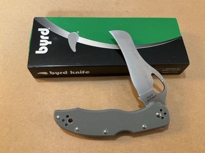 Byrd Gooney Folding Knife 9Cr14MoV Blade Gray G-10 Handle BY24GSGY