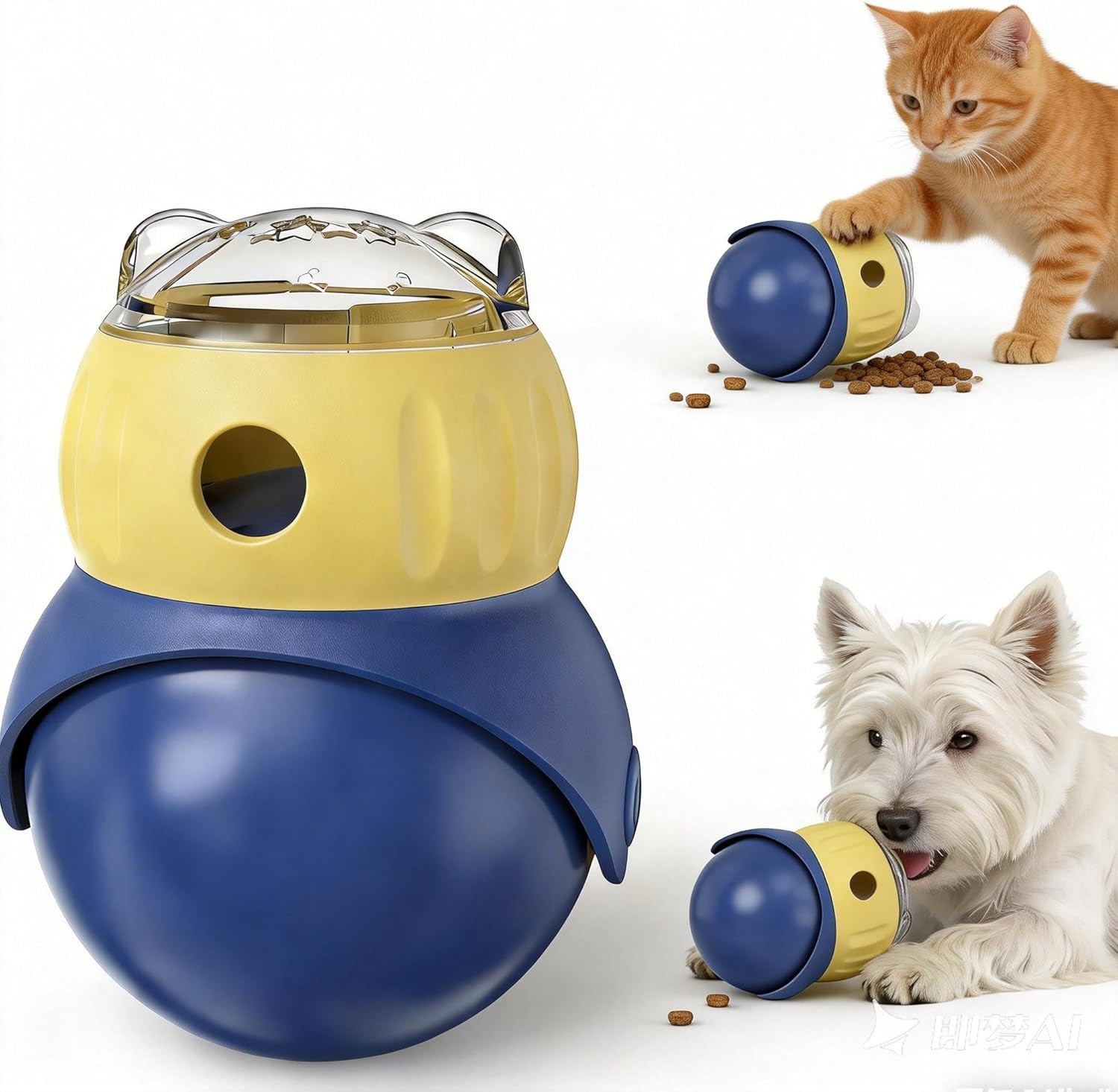 Dispenser Tough Slow Feeder Ball Treat Disp