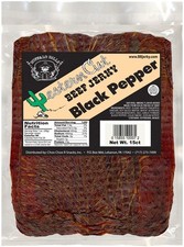 Buffalo Bills 18oz Black Pepper Western Cut Big Slab Beef Jerky (15 beef jerky s