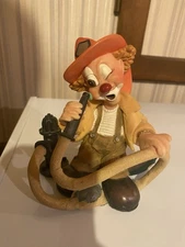 Slapstix Fireman  Figurine, “What in Blazes” 5” Whimsical Clown