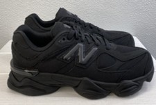 New Balance 9060 Lace Big Kids 6.5 Black Phantom Synthetic Suede Casual Sneakers