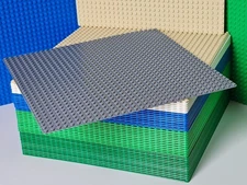 Lego 32 x 32 Baseplate - PICK YOUR COLOR & QUANTITY - 10" x 10" Part 3811