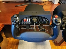 Honeycomb Alpha Flight Controls Yoke & Switch Panel