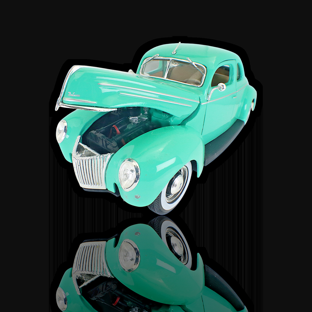 Maisto Special Edition ~ 1939 FORD DELUXE COUPE ~ Green 1:18 