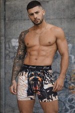 NWT Fresh Supply Co Boxer Brief - Guard Dog Print Size Small