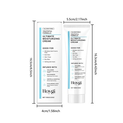 Centella Moisturizing Cream Hyaluronic Acid Daily Nourishing Cream Strengthen 