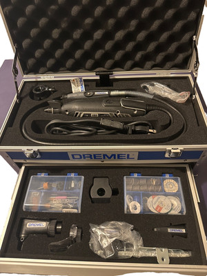 DREMEL 4300-9/64 Rotary Tool Kit,1.8 A,Variable Speed 52YP66