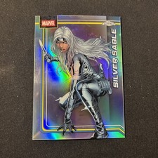 2026 Topps Chrome Marvel Silver Sable Refractor #158
